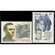 España Spain 3356/57 1995 Literatura española Personajes de ficción MNH