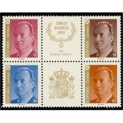 España Spain 3378A/81A 1995 SM Don Juan Carlos MNH