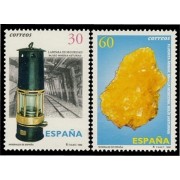 España Spain 3408/09 1996 Minerales de España MNH