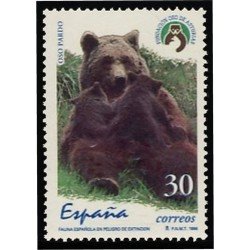 España Spain 3412 1996 Fauna española en peligro de extinción MNH
