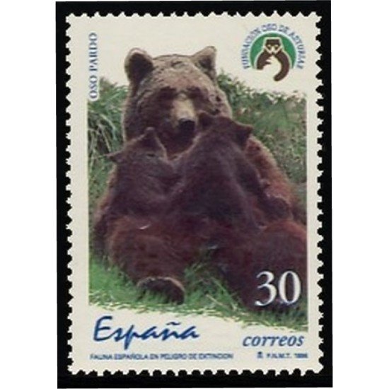 España Spain 3412 1996 Fauna española en peligro de extinción MNH España Spain 3412 1996 Fauna española en peligro de extinción MNH