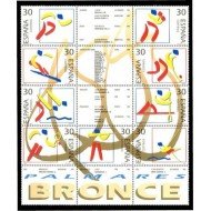 España Spain 3418/26 1996 Deportes Olímpicos de Bronce MNH