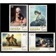 España Spain 3437/40 1996 Pintura Española Francisco de Goya y Lucientes MNH