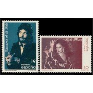 España Spain 3442/43 1996 Personajes Populares MNH
