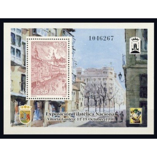 España Spain 3451 1996 Exposición Filatélica Nacional Exfilna MNH España Spain 3451 1996 Exposición Filatélica Nacional Exfilna MNH