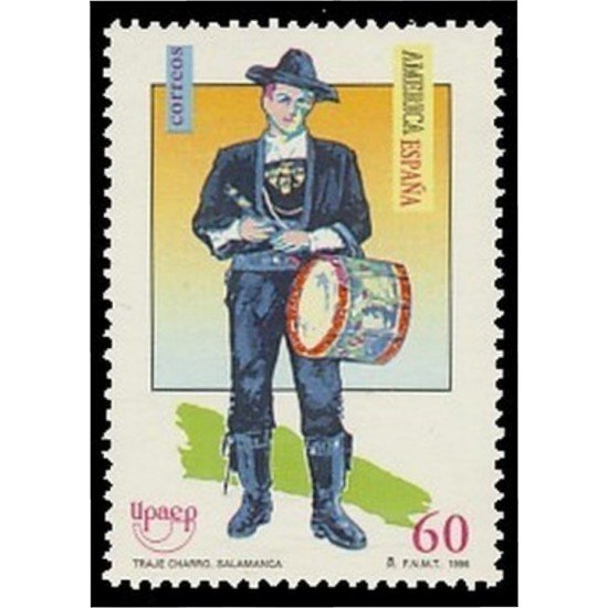España Spain 3452 1996 América UPAEP Trajes Típicos masculinos MNH España Spain 3452 1996 América UPAEP Trajes Típicos masculinos MNH