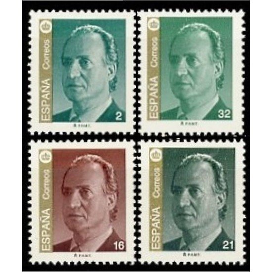 España Spain 3465/68 1997 Don Juan Carlos I MNH España Spain 3465/68 1997 Don Juan Carlos I MNH