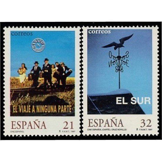 España Spain 3472/73 1997 Cine español MNH España Spain 3472/73 1997 Cine español MNH