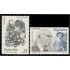 España Spain 3483/84 1997 Literatura española Personajes de ficción MNH