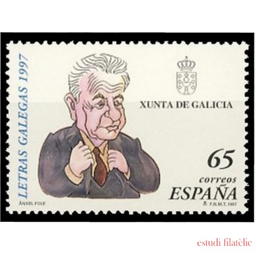 España Spain 3485 1997 Dia de las Letras gallegas MNH