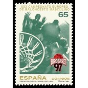 España Spain 3495 1997 XXX Campeonato europeo de Baloncesto  masculino MNH