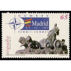 España Spain 3496 1997 Cumbre del Consejo del Atlántico Norte MNH España Spain 3496 1997 Cumbre del Consejo del Atlántico Norte MNH