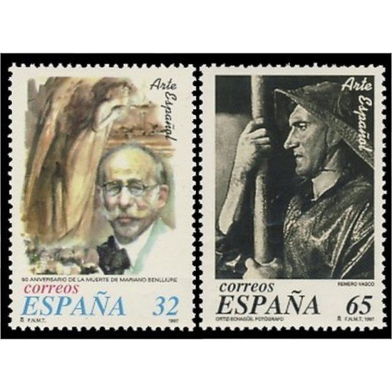 España Spain 3502/03 1997 Arte español MNH España Spain 3502/03 1997 Arte español MNH