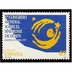 España Spain 3517 1997 VI Congreso Mundial sobre el Síndrome Down MNH España Spain 3517 1997 VI Congreso Mundial sobre el Síndrome Down MNH