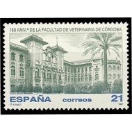 España Spain 3518 1997 CL Aniversario de la Facultad de Veterinaria de Córdoba MNH