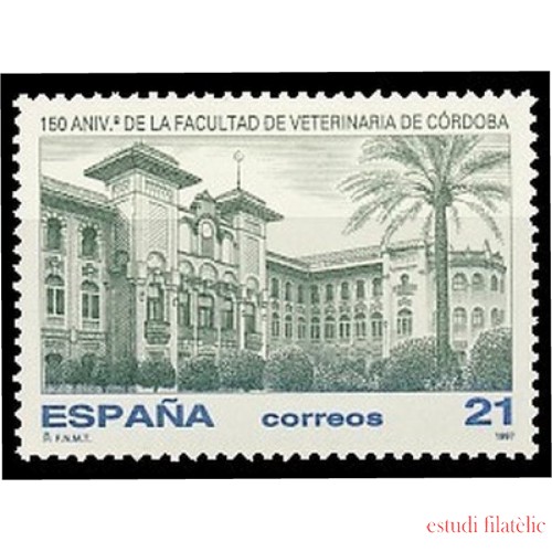 España Spain 3518 1997 CL Aniversario de la Facultad de Veterinaria de Córdoba MNH