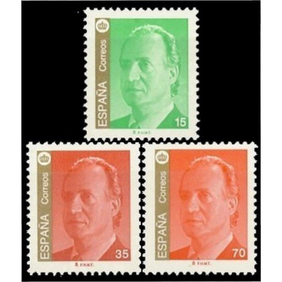 España Spain 3526/28 1998 SM Don Juan Carlos I MNH España Spain 3526/28 1998 SM Don Juan Carlos I MNH