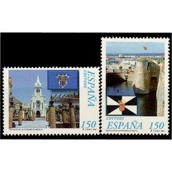 España Spain 3534/35 1998 Estatutos de Autonomía Ceuta y Melilla MNH España Spain 3534/35 1998 Estatutos de Autonomía Ceuta y Melilla MNH