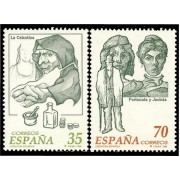 España Spain 3538/39 1998 Centenarios MNH