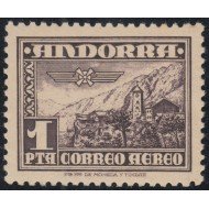 Andorra Española 59 1951 Paisajes MNH