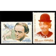 España Spain 3546/47 1998 Personajes populares MNH