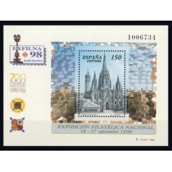 España Spain 3557 1998 Exposición Filatélica Nacional Exfilna 98 MNH
