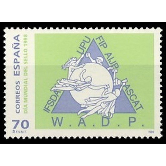 España Spain 3589 1998 Día del Sello MNH