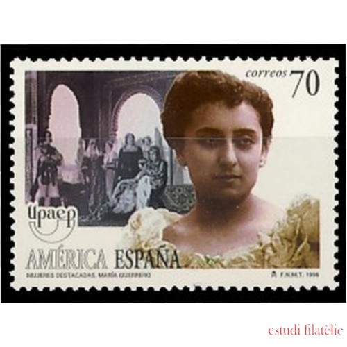 España Spain 3590 1998 América UPAEP Mujeres destacadas MNH