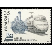 España Spain 3591 1998 CL años del Ferrocarril de España MNH