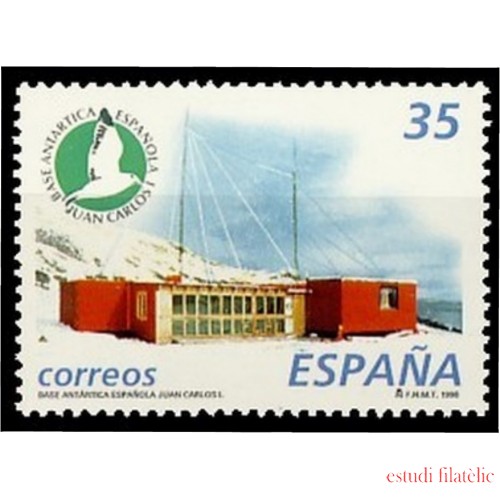 España Spain 3592 1998 X Aniversario de la base Antártica española Juan Carlos I MNH 