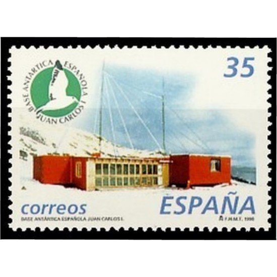España Spain 3592 1998 X Aniversario de la base Antártica española Juan Carlos I MNH