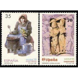 España Spain 3596/97 1998 Navidad MNH España Spain 3596/97 1998 Navidad MNH