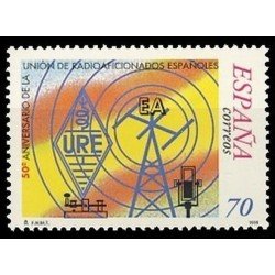 España Spain 3626 1999 L Aniversario de la Unión de Radioaficionados Españoles MNH
