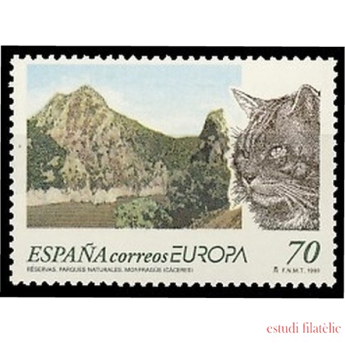 España Spain 3628 1999 Europa Reservas y Parques naturales MNH
