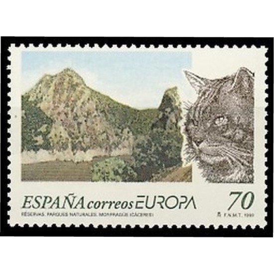 España Spain 3628 1999 Europa Reservas y Parques naturales MNH España Spain 3628 1999 Europa Reservas y Parques naturales MNH