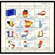 España Spain 3632/43 1999 Países del Euro MNH