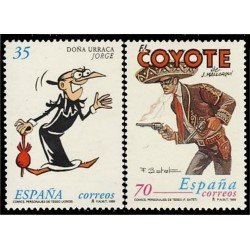 España Spain 3645/46 1999 Cómics MNH España Spain 3645/46 1999 Cómics MNH