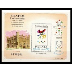 España Spain 3648 1999 Filatem Universiada Palma 99 Palma MNH España Spain 3648 1999 Filatem Universiada Palma 99 Palma MNH