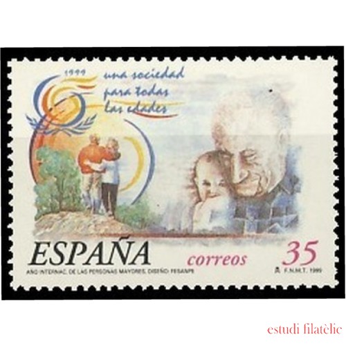 España Spain 3660 1999 Año Internacional de las Personas mayores MNH