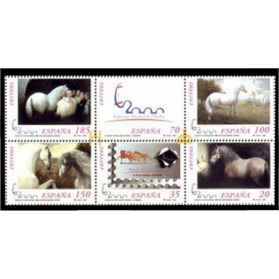 España Spain 3679A/84A 1999 Exposición Mundial Filatelia España 2000 6V MNH España Spain 3679A/84A 1999 Exposición Mundial Filatelia España 2000 6V MNH