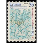 España Spain 3696 2000 D Años de la imprenta de Montserrat MNH