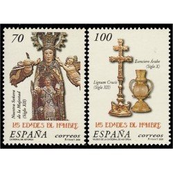 España Spain 3700/01 2000 Edades del Hombre MNH