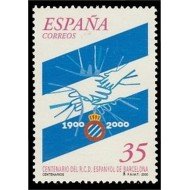 España Spain 3705 2000 Centenario del RCD Espanyol de Barcelona MNH