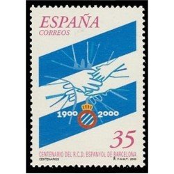 España Spain 3705 2000 Centenario del RCD Espanyol de Barcelona MNH