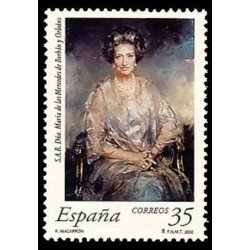 España Spain 3706 2000 Homenaje a SAR Doña Maria de las Mercedes de Borbón y Orleans MNH