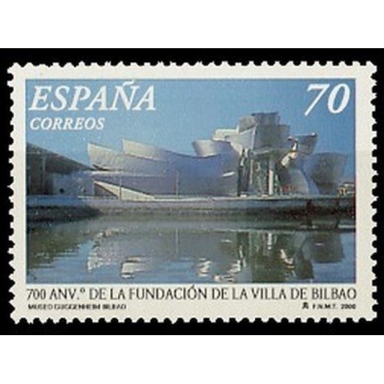 España Spain 3714 2000 DCC Aniversario de la Villa de Bilbao MNH