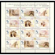 España Spain 3723/28 2000 Exposición Mundial de Filatelia España 2000, minipliego MNH
