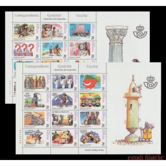 España Spain 3732/55 2000 Correspondencia Epistolar Escolar MNH España Spain 3732/55 2000 Correspondencia Epistolar Escolar MNH