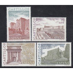 España Spain 3785/88  2001 Castillos MNH