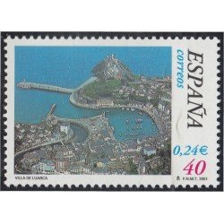 España Spain 3800  2001 Villa de Luarca MNH